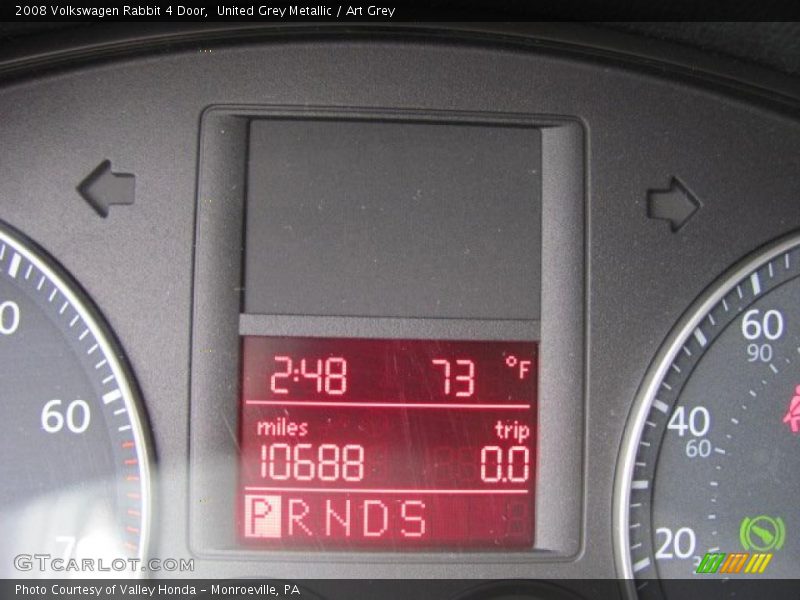 United Grey Metallic / Art Grey 2008 Volkswagen Rabbit 4 Door