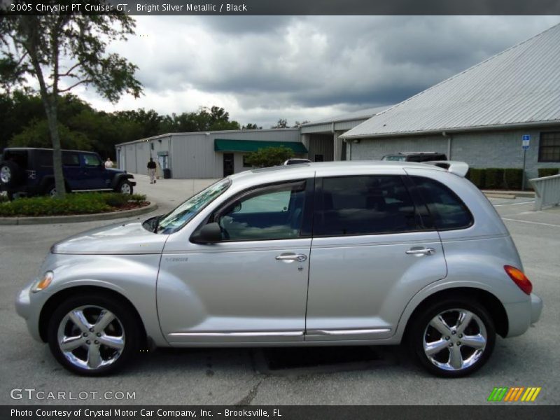 Bright Silver Metallic / Black 2005 Chrysler PT Cruiser GT