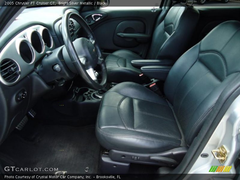 Bright Silver Metallic / Black 2005 Chrysler PT Cruiser GT