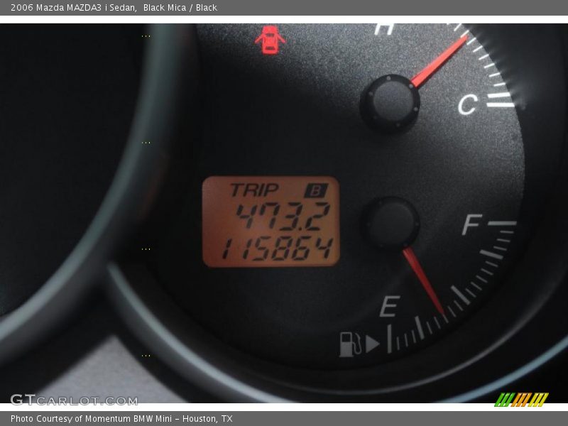 Black Mica / Black 2006 Mazda MAZDA3 i Sedan