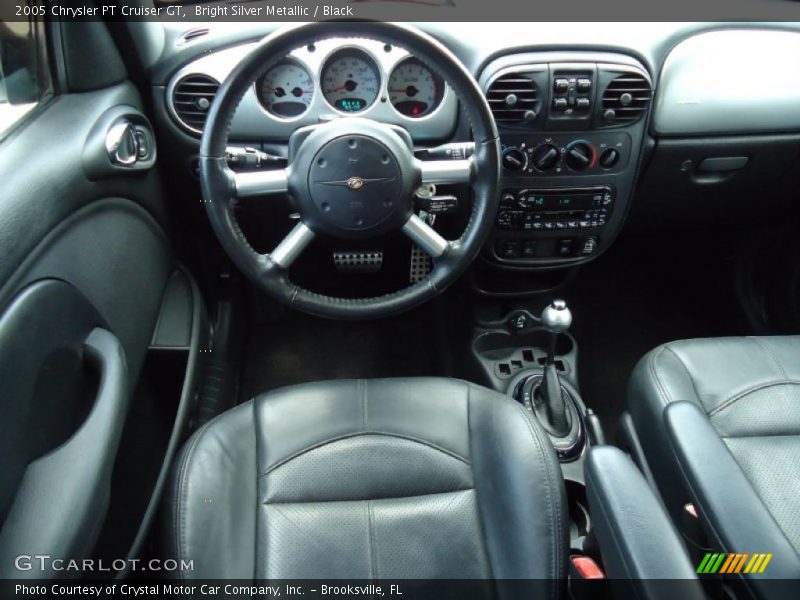 Bright Silver Metallic / Black 2005 Chrysler PT Cruiser GT