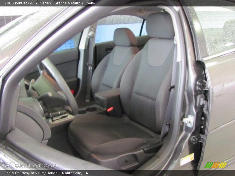 Granite Metallic / Ebony 2006 Pontiac G6 GT Sedan