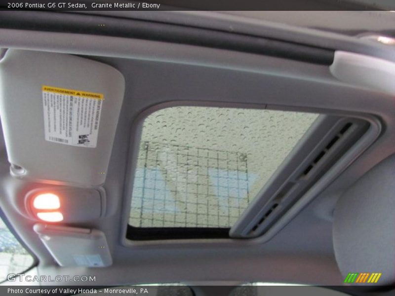 Granite Metallic / Ebony 2006 Pontiac G6 GT Sedan