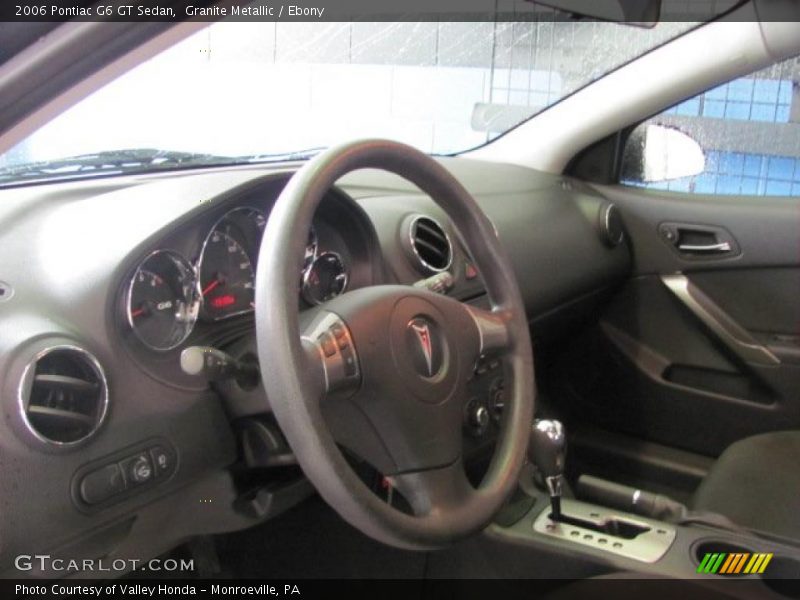 Granite Metallic / Ebony 2006 Pontiac G6 GT Sedan