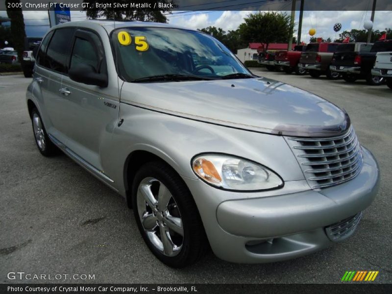 Bright Silver Metallic / Black 2005 Chrysler PT Cruiser GT