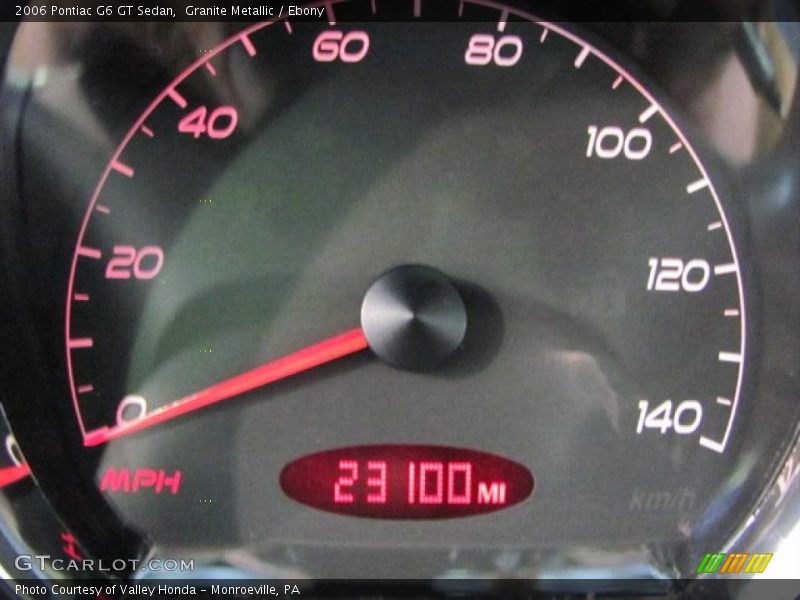 Granite Metallic / Ebony 2006 Pontiac G6 GT Sedan