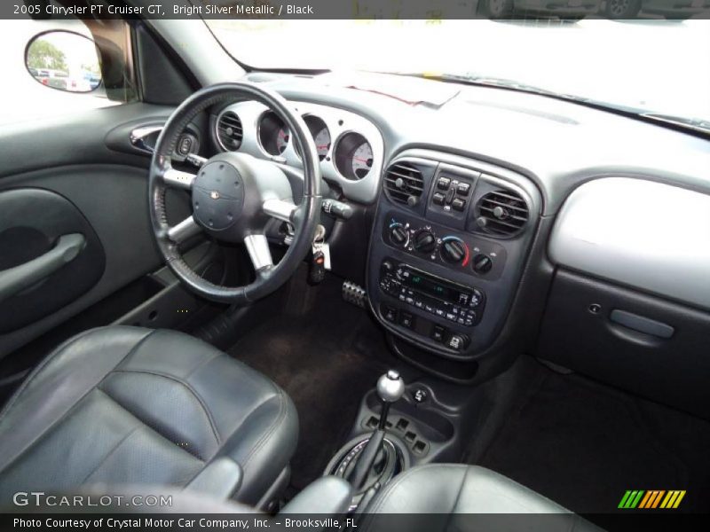 Bright Silver Metallic / Black 2005 Chrysler PT Cruiser GT