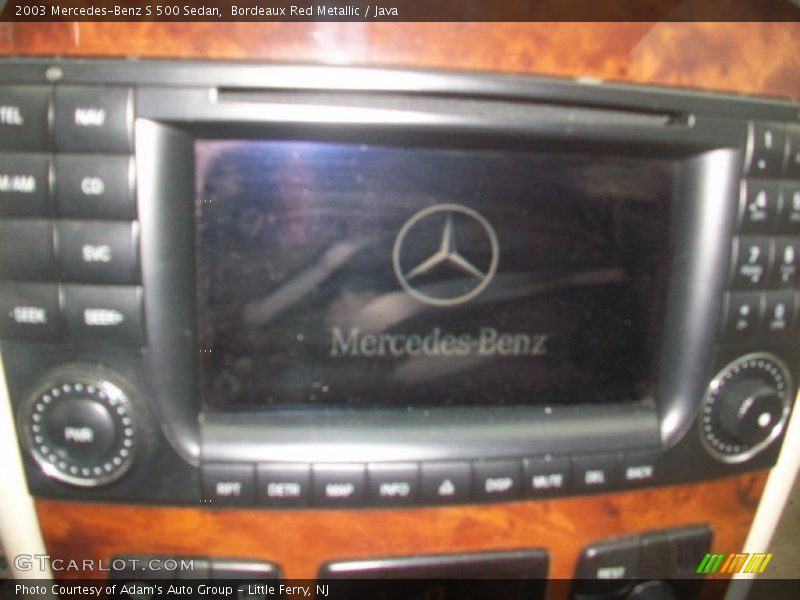 Bordeaux Red Metallic / Java 2003 Mercedes-Benz S 500 Sedan