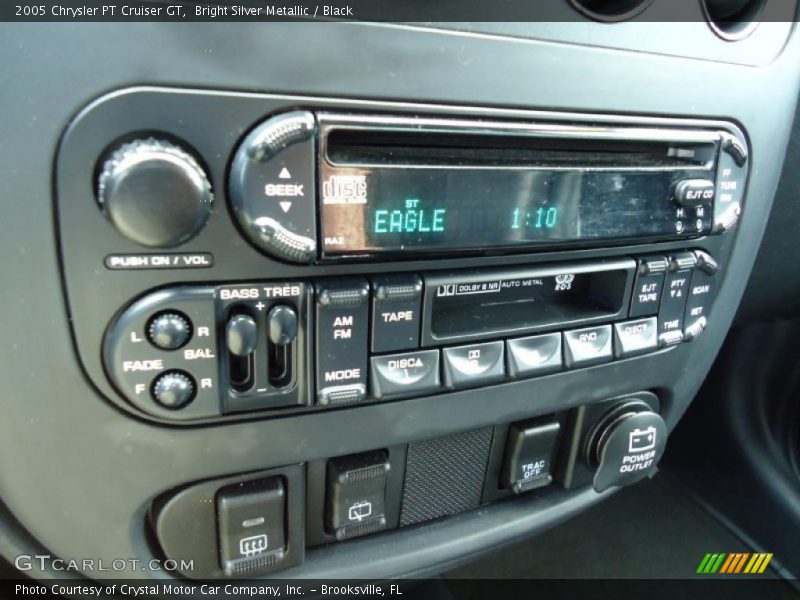 Bright Silver Metallic / Black 2005 Chrysler PT Cruiser GT