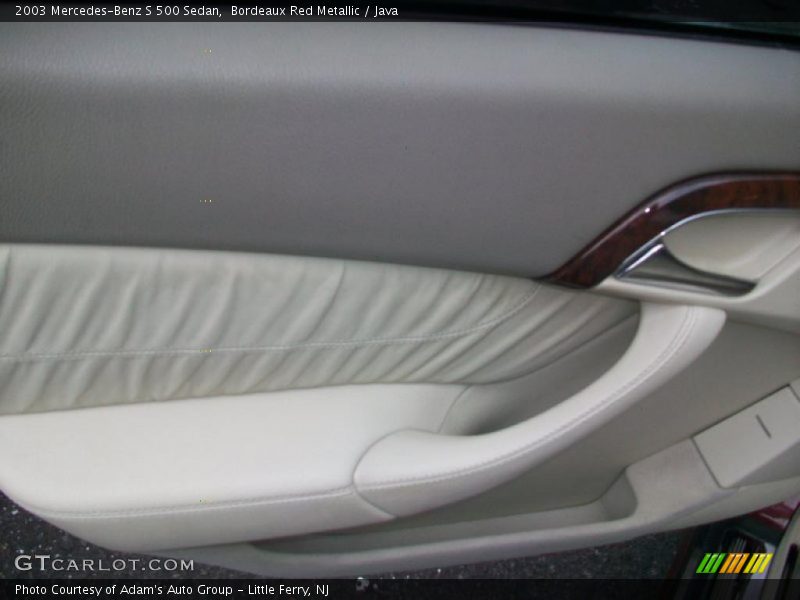 Bordeaux Red Metallic / Java 2003 Mercedes-Benz S 500 Sedan