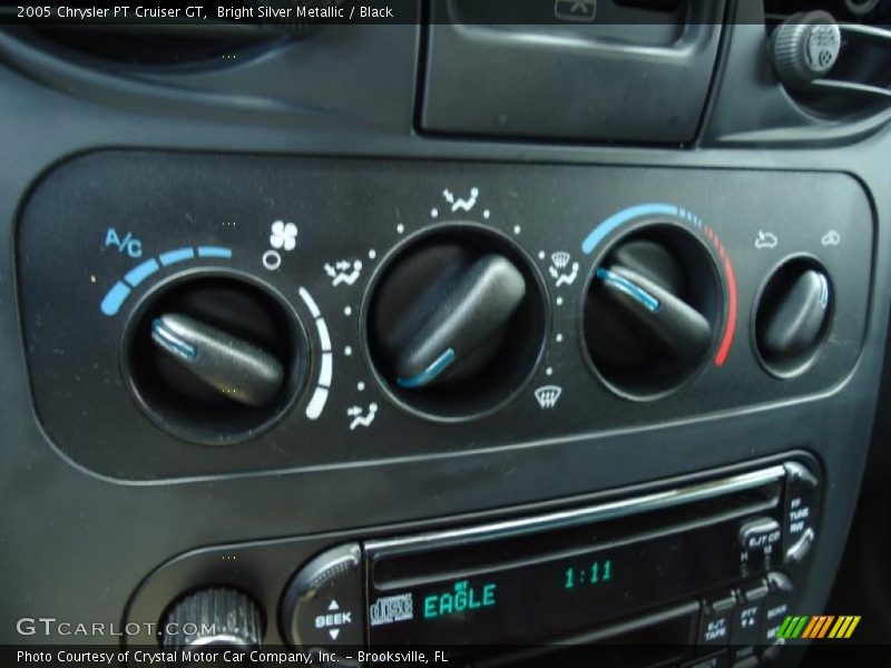 Bright Silver Metallic / Black 2005 Chrysler PT Cruiser GT
