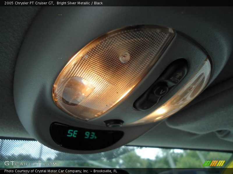 Bright Silver Metallic / Black 2005 Chrysler PT Cruiser GT