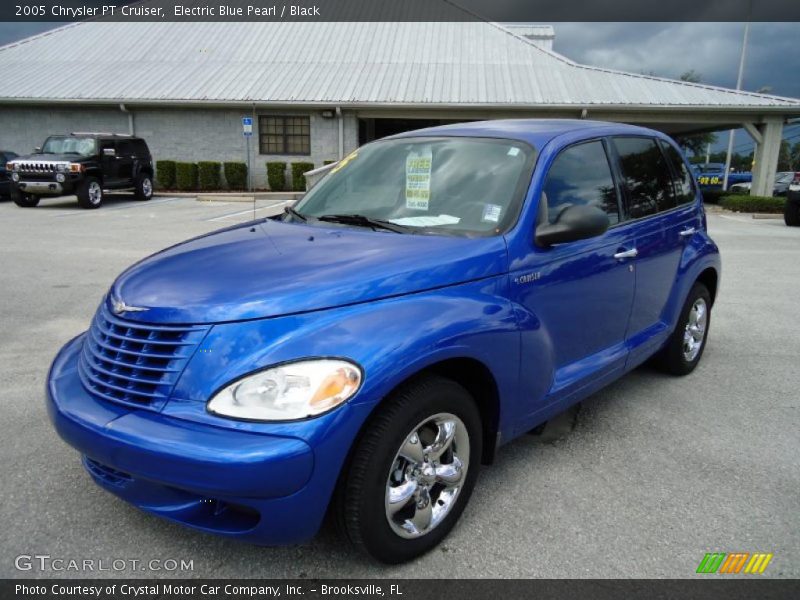 Electric Blue Pearl / Black 2005 Chrysler PT Cruiser