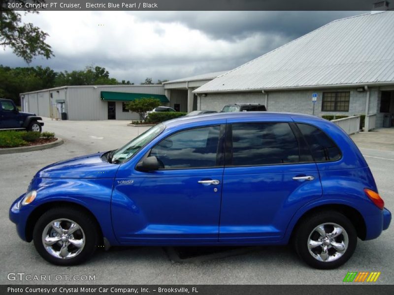 Electric Blue Pearl / Black 2005 Chrysler PT Cruiser