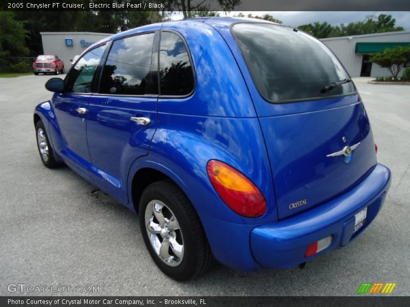 Electric Blue Pearl / Black 2005 Chrysler PT Cruiser