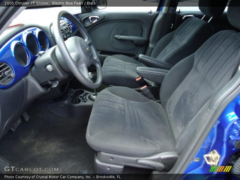 Electric Blue Pearl / Black 2005 Chrysler PT Cruiser