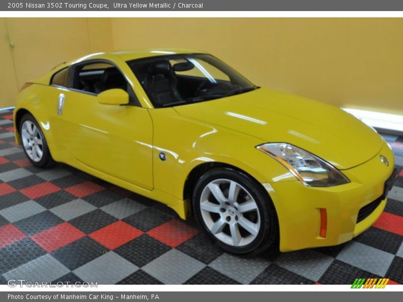 Ultra Yellow Metallic / Charcoal 2005 Nissan 350Z Touring Coupe