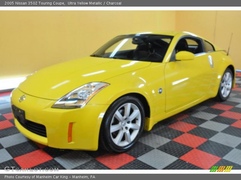 Ultra Yellow Metallic / Charcoal 2005 Nissan 350Z Touring Coupe