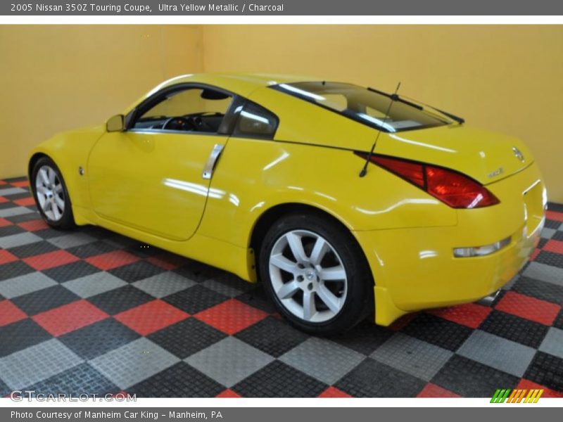 Ultra Yellow Metallic / Charcoal 2005 Nissan 350Z Touring Coupe