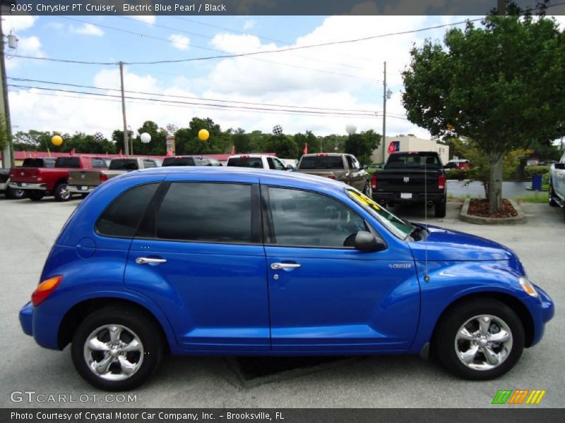 Electric Blue Pearl / Black 2005 Chrysler PT Cruiser