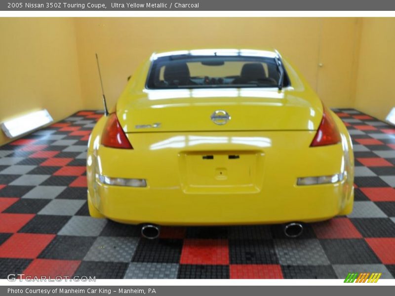 Ultra Yellow Metallic / Charcoal 2005 Nissan 350Z Touring Coupe