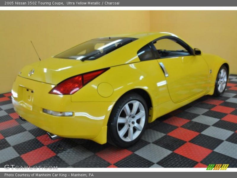 Ultra Yellow Metallic / Charcoal 2005 Nissan 350Z Touring Coupe