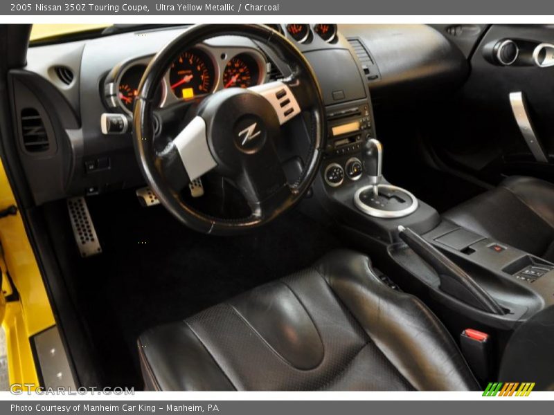 Ultra Yellow Metallic / Charcoal 2005 Nissan 350Z Touring Coupe