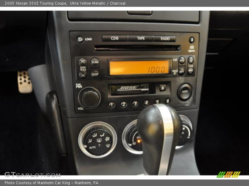 Ultra Yellow Metallic / Charcoal 2005 Nissan 350Z Touring Coupe