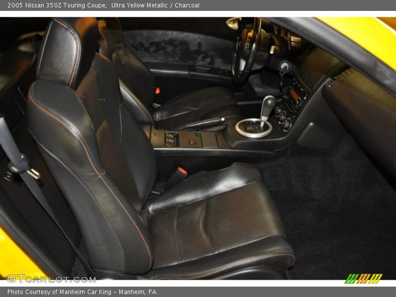 Ultra Yellow Metallic / Charcoal 2005 Nissan 350Z Touring Coupe