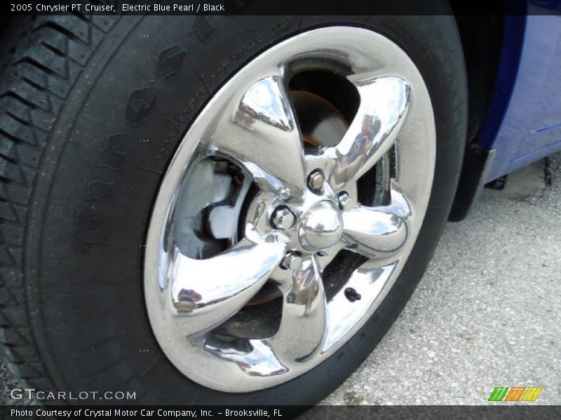 Electric Blue Pearl / Black 2005 Chrysler PT Cruiser