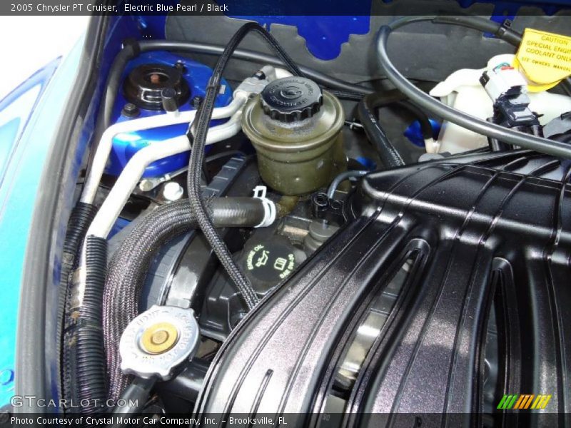 Electric Blue Pearl / Black 2005 Chrysler PT Cruiser