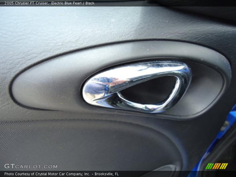 Electric Blue Pearl / Black 2005 Chrysler PT Cruiser