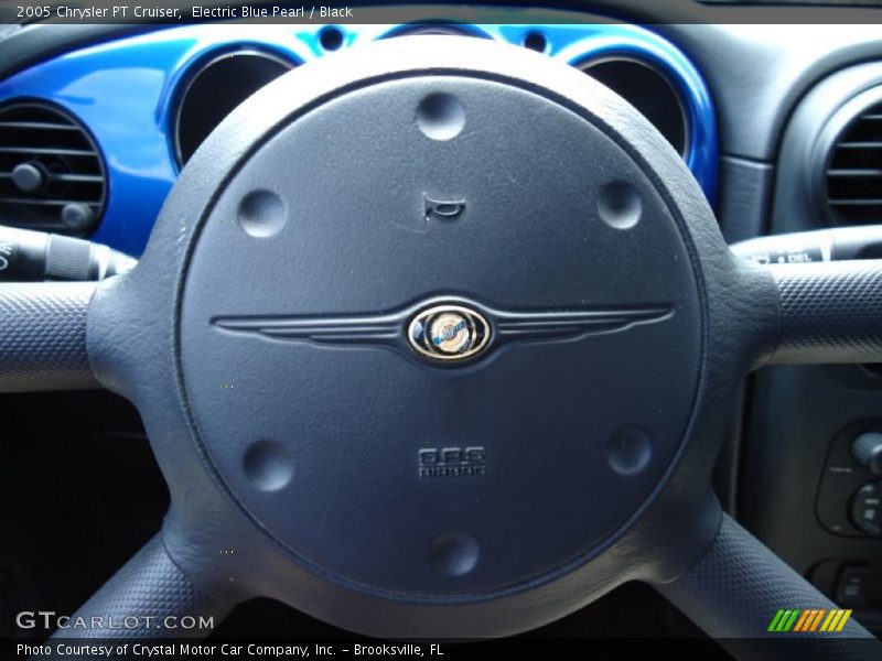 Electric Blue Pearl / Black 2005 Chrysler PT Cruiser