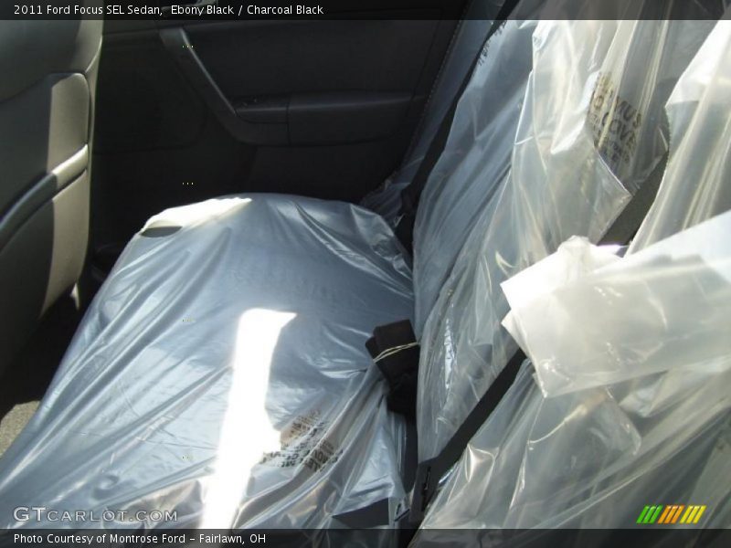 Ebony Black / Charcoal Black 2011 Ford Focus SEL Sedan