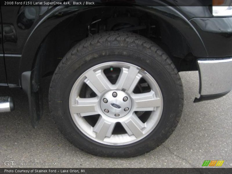 Black / Black 2008 Ford F150 Lariat SuperCrew 4x4