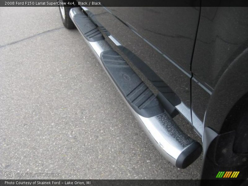 Black / Black 2008 Ford F150 Lariat SuperCrew 4x4