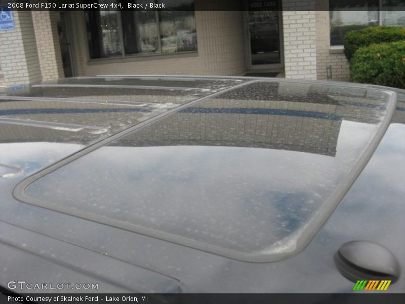 Black / Black 2008 Ford F150 Lariat SuperCrew 4x4