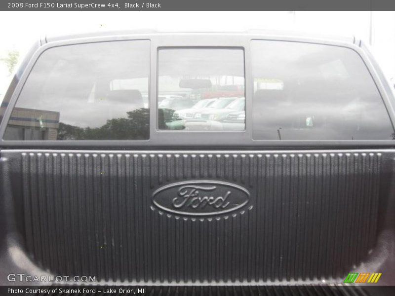 Black / Black 2008 Ford F150 Lariat SuperCrew 4x4