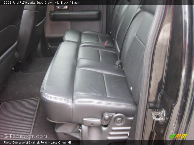 Black / Black 2008 Ford F150 Lariat SuperCrew 4x4