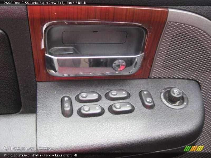 Black / Black 2008 Ford F150 Lariat SuperCrew 4x4