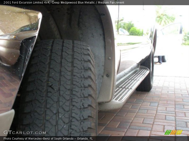 Deep Wedgewood Blue Metallic / Medium Parchment 2001 Ford Excursion Limited 4x4