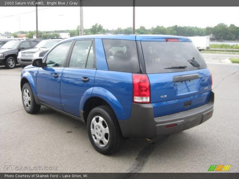 Bright Blue / Gray 2003 Saturn VUE AWD