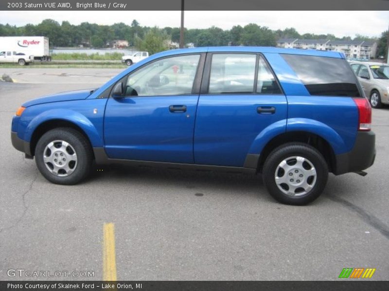 Bright Blue / Gray 2003 Saturn VUE AWD