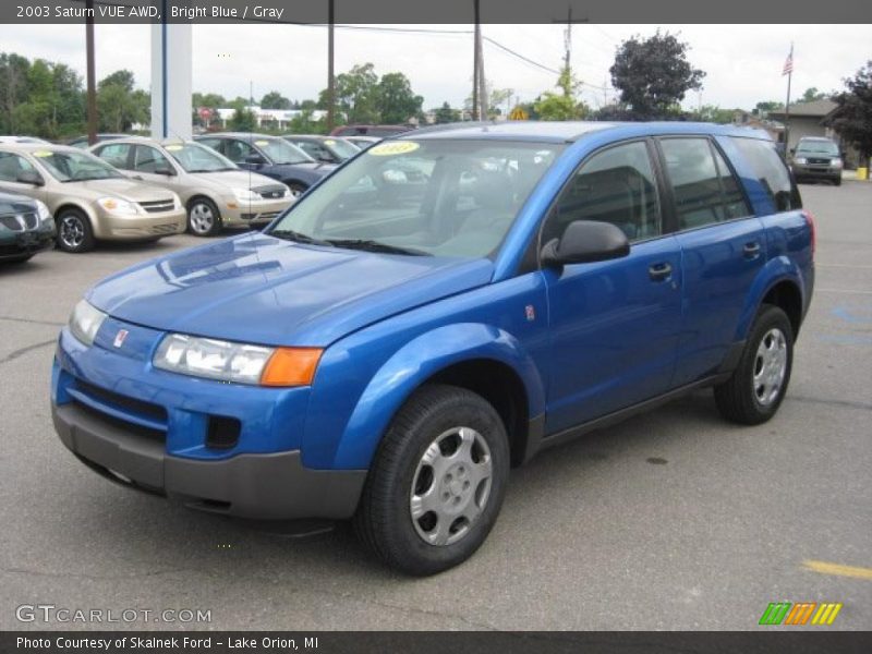 Bright Blue / Gray 2003 Saturn VUE AWD