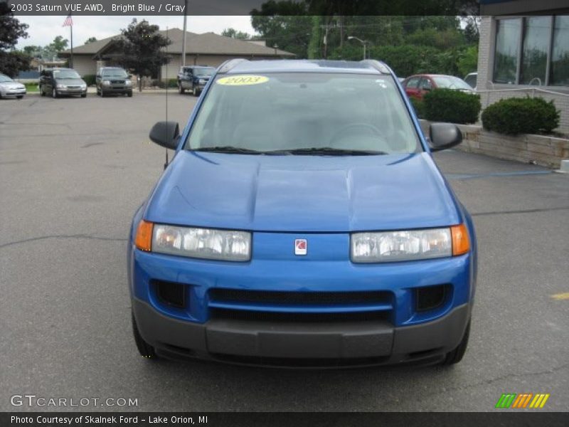 Bright Blue / Gray 2003 Saturn VUE AWD