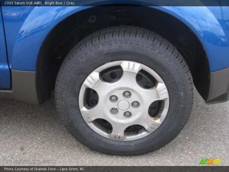 Bright Blue / Gray 2003 Saturn VUE AWD