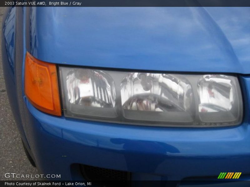 Bright Blue / Gray 2003 Saturn VUE AWD