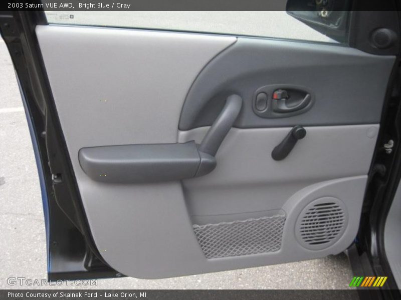Bright Blue / Gray 2003 Saturn VUE AWD