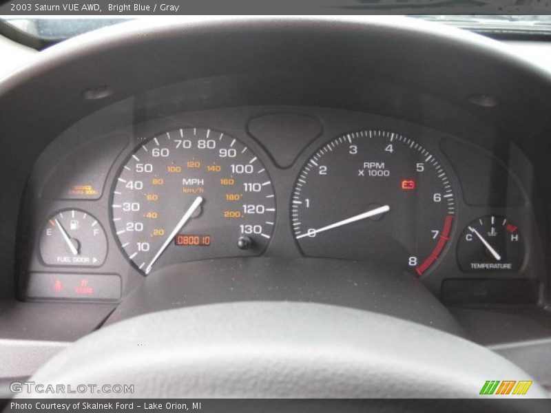 Bright Blue / Gray 2003 Saturn VUE AWD