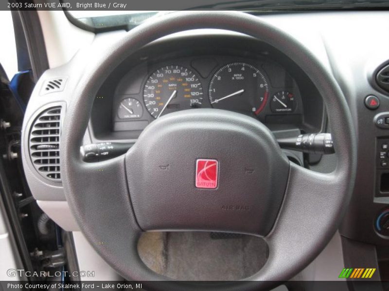 Bright Blue / Gray 2003 Saturn VUE AWD